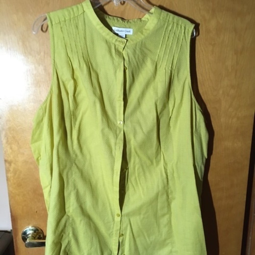 Sleeveless tunic
